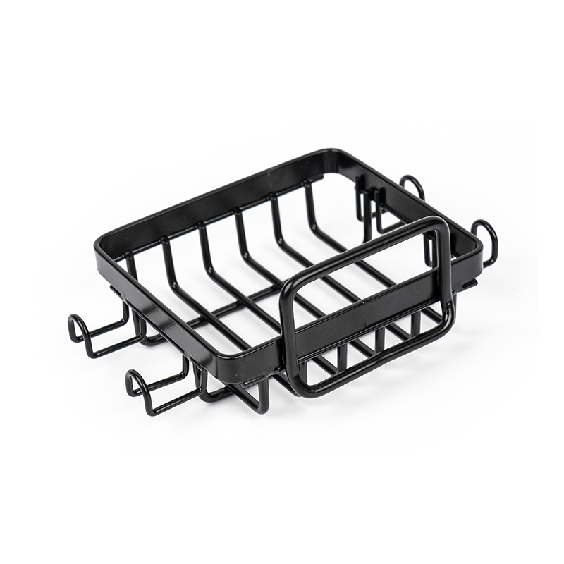 Suport pentru săpun din oțel inoxidabil negru pentru duș