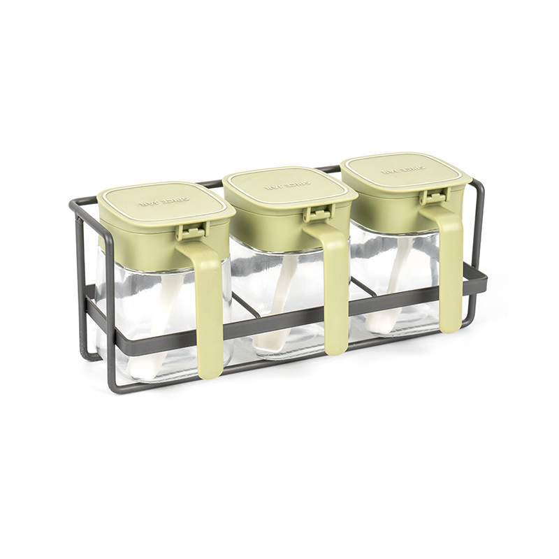 Raft de depozitare a condimentelor pentru frigider cu un singur nivel