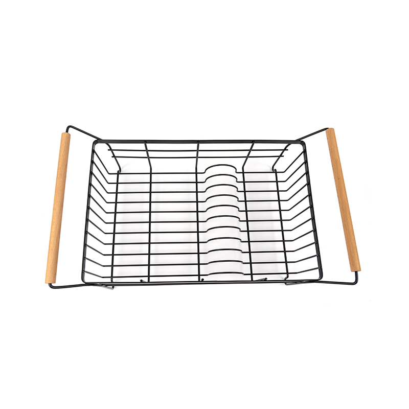 Suport pentru uscare vase din oțel inoxidabil cu suport pentru tacâmuri și scător