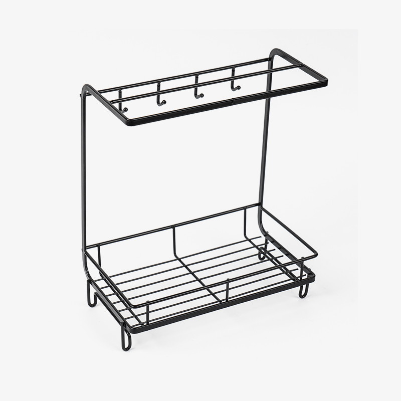 Cadru pentru chiuvetă de bucătărie cu suport pentru burete și cârpă