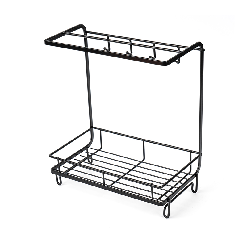 Cadru pentru chiuvetă de bucătărie cu suport pentru burete și cârpă