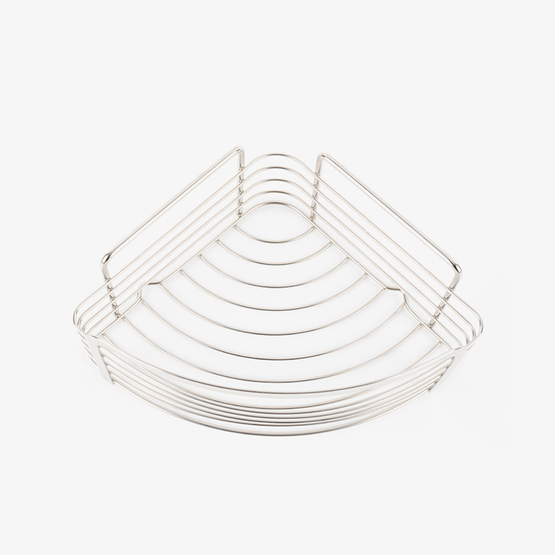 Cadru de duș de colț montat pe perete cu adeziv