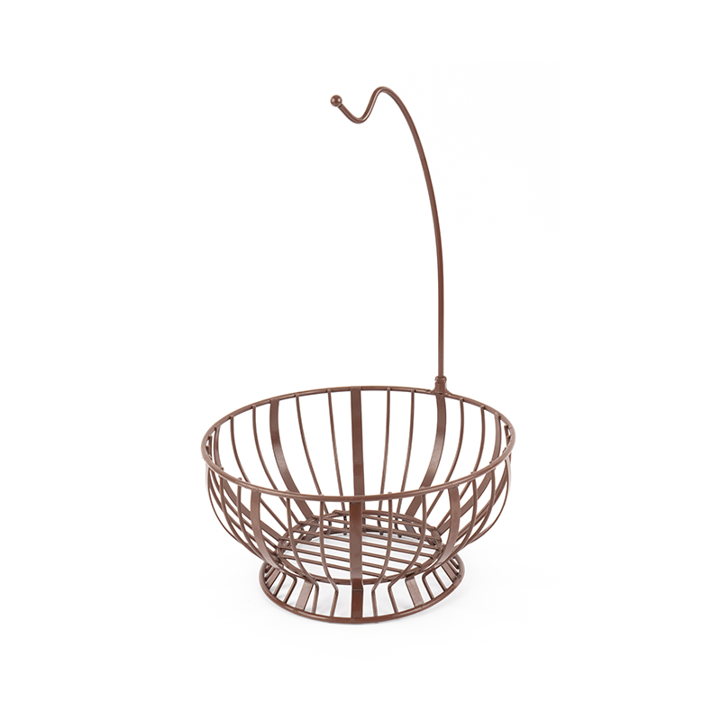 Coș cu fructe cu cuier cu banane pentru bucătărie