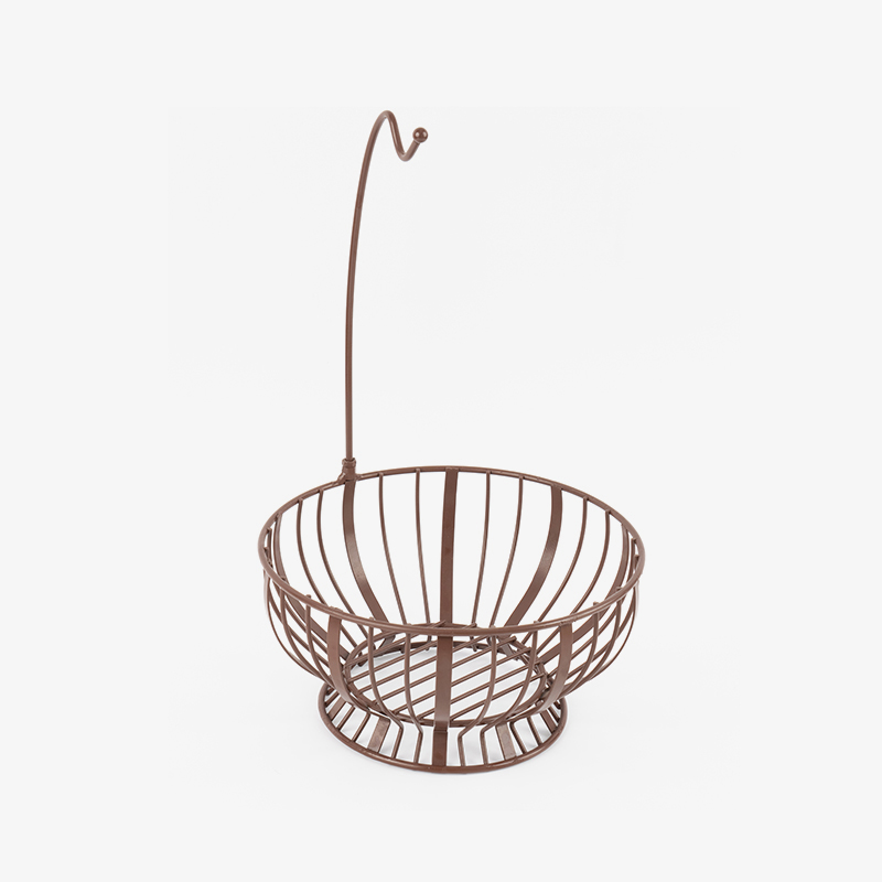 Coș cu fructe cu cuier cu banane pentru bucătărie