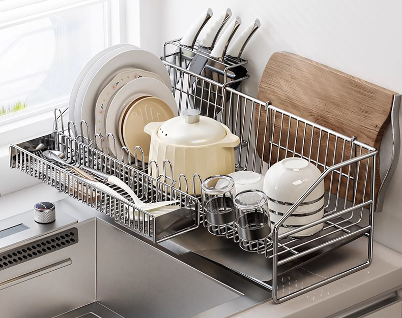 Cum se compară un suport pentru ustensile din oțel inoxidabil 304 cu suporturile din plastic?